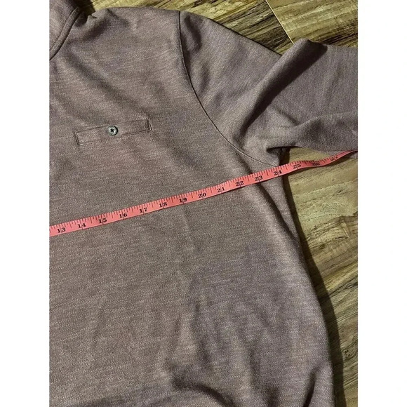 Ted Baker London Modern Slim Fit Long Sleeve Jersey Polo Refer To Measurements - Picture 7 of 9